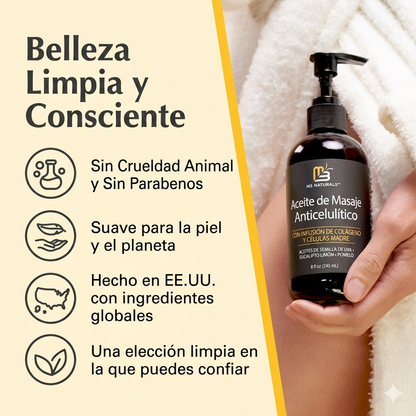Aceite de masaje Corporal Reafirmante ⭐