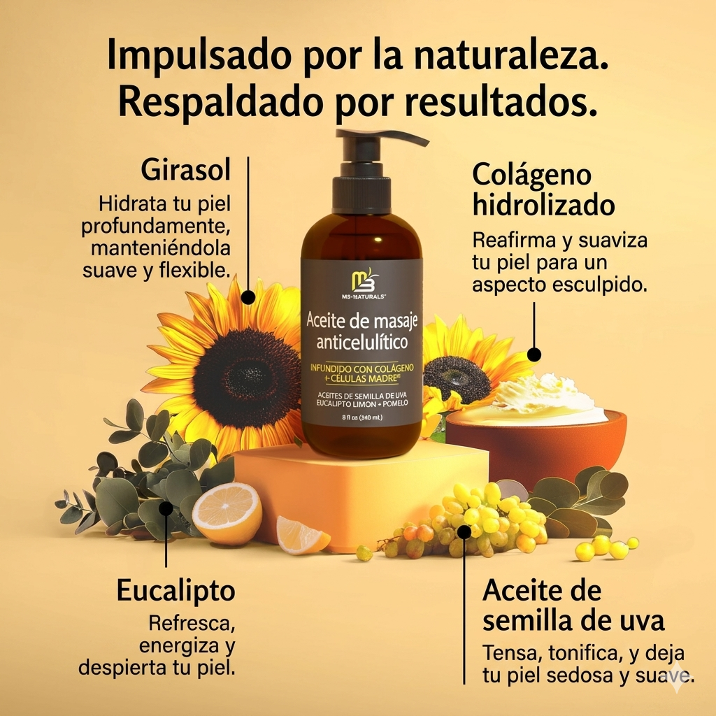 Aceite de masaje Corporal Reafirmante ⭐