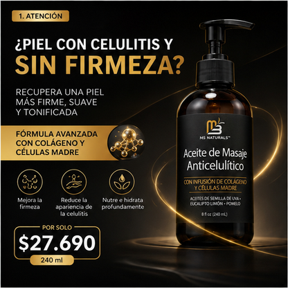 Aceite de masaje Corporal Reafirmante ⭐
