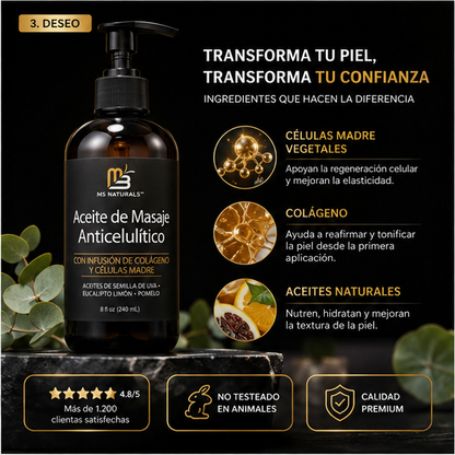 Aceite de masaje Corporal Reafirmante ⭐