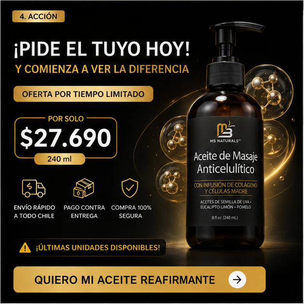 Aceite de masaje Corporal Reafirmante ⭐